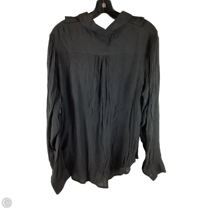 Top Long Sleeve By Cmc In Black, Size: Xl