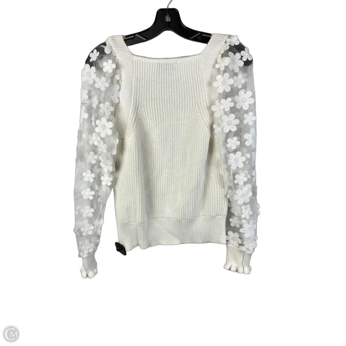 Top Long Sleeve By Industry In Cream, Size: Sp