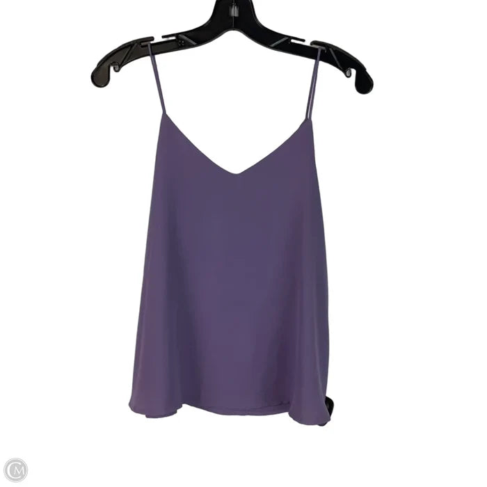 Top Sleeveless By Active Usa In Purple, Size: S