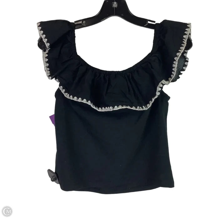 Top Sleeveless By J. Crew In Black, Size: M