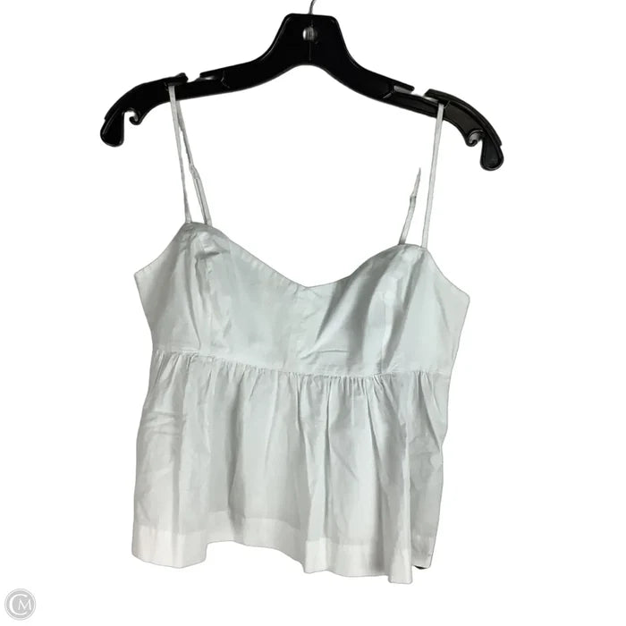 Top Sleeveless By J. Crew In White, Size: Xs
