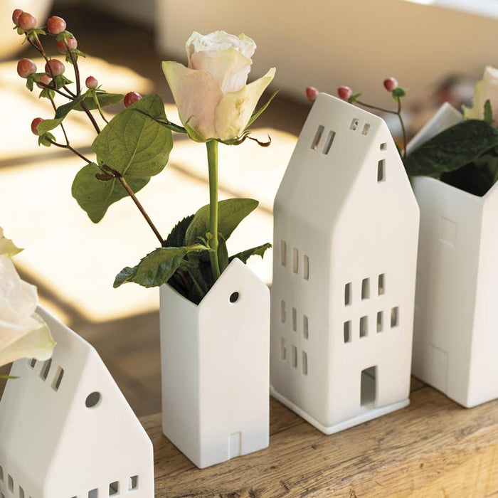 Rader Tower House Vase (15cm) | Koop.co.nz