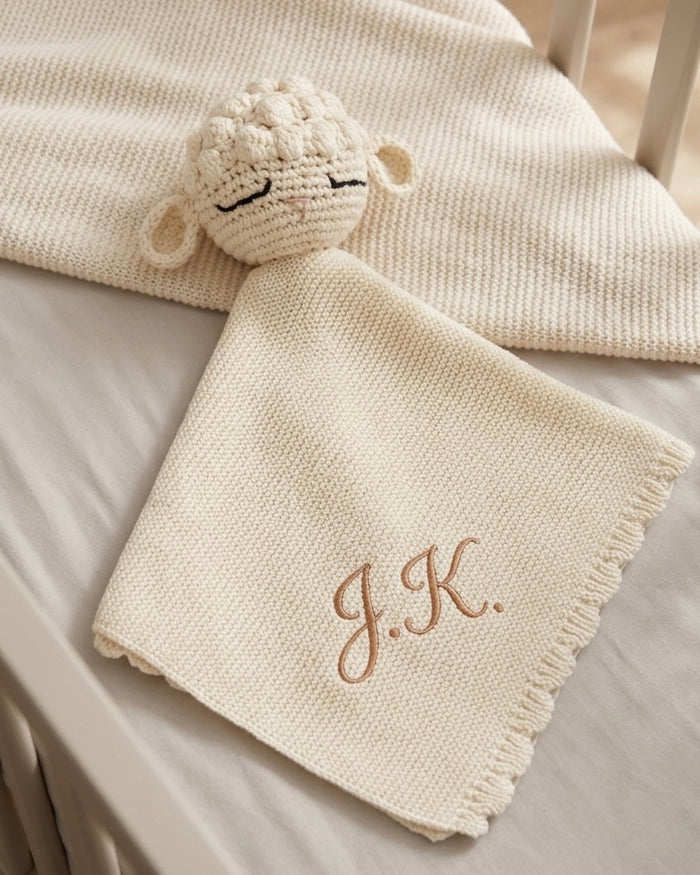 Toy Comforter Blanket | Sheep Neutral
