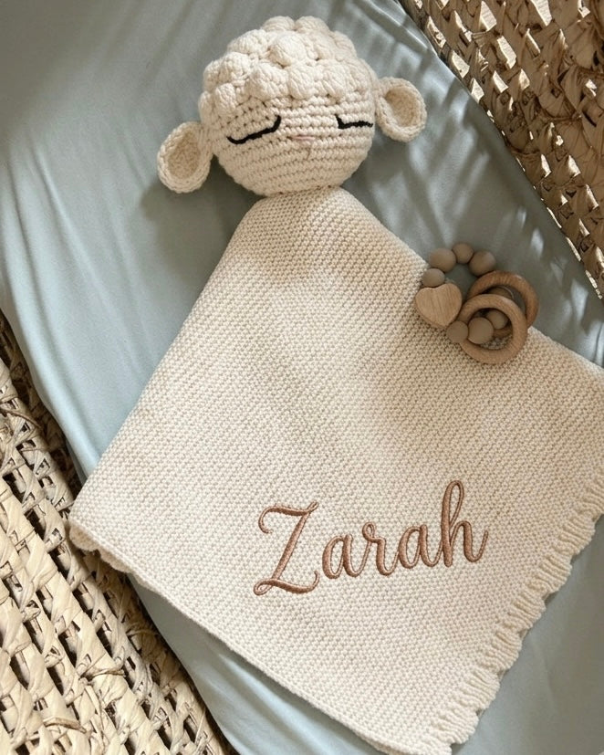 Toy Comforter Blanket | Sheep Neutral