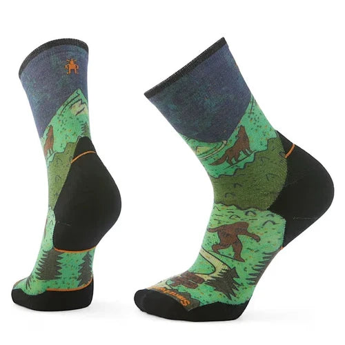 Trail Run Targeted Cushion Crew Socks - Unisex