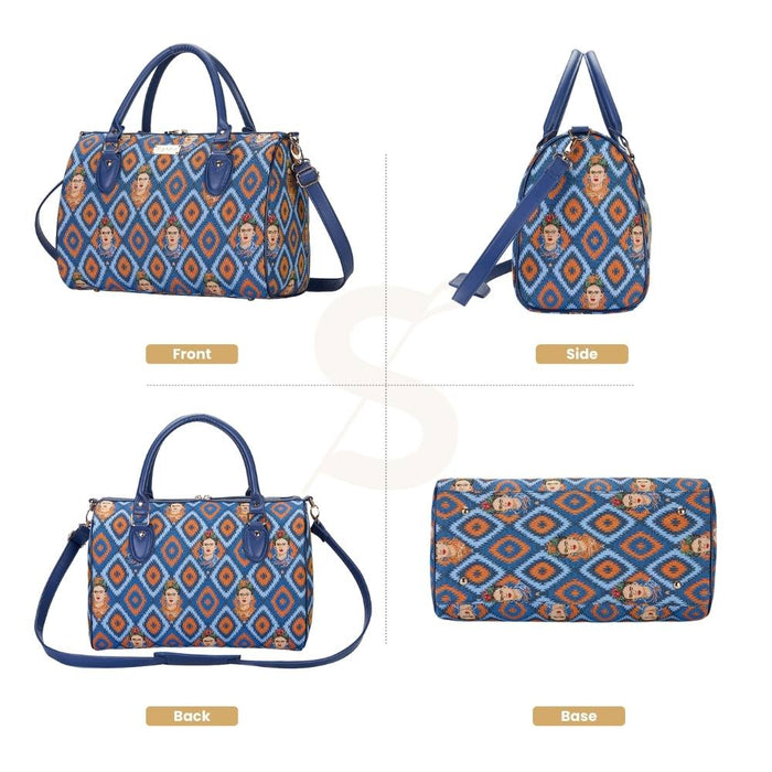 TRAV-FKICON | FRIDA KAHLO ICON TRAVEL BAG WEEKEND GYM HOLDALL