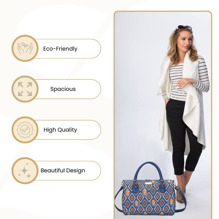 TRAV-FKICON | FRIDA KAHLO ICON TRAVEL BAG WEEKEND GYM HOLDALL