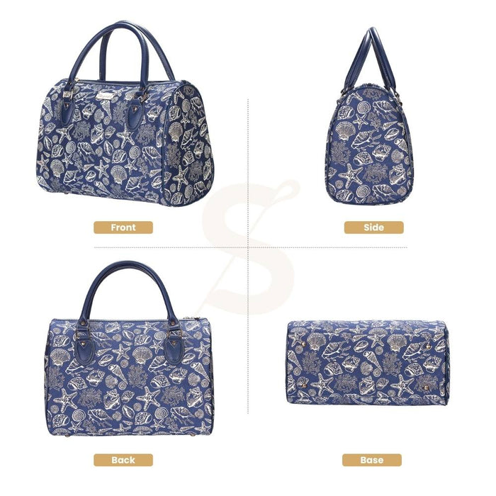 TRAV-SHELL | SEA SHELL TRAVEL BAG WEEKEND GYM HOLDALL