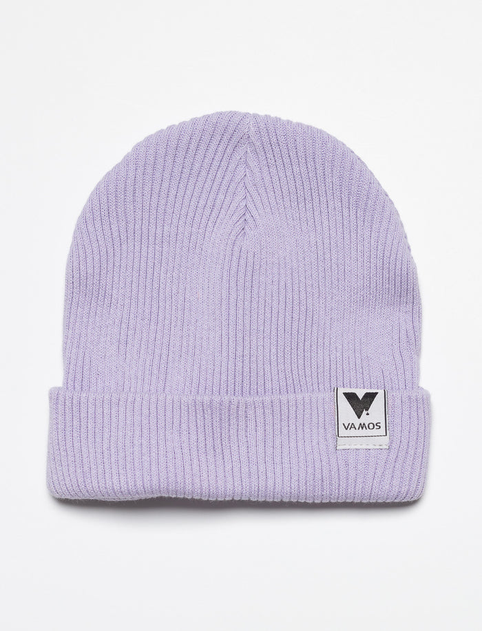 Tuque côtelé à revers - ado