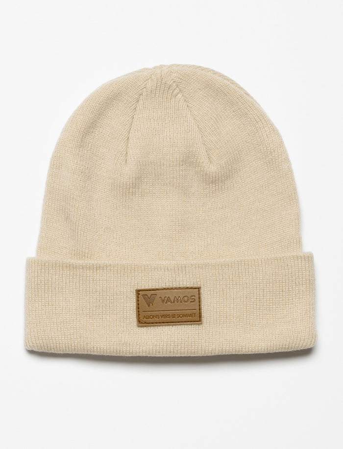 Tuque en tricot unie - ado