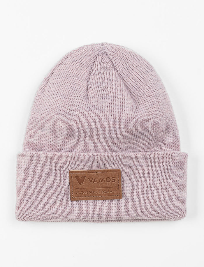 Tuque en tricot unie - bébé