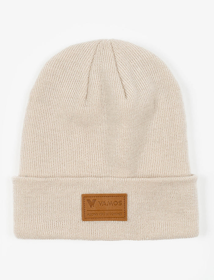 Tuque en tricot unie - bébé