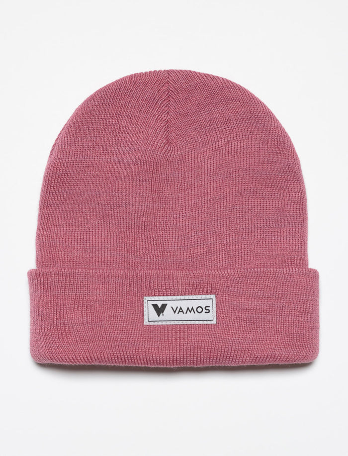 Tuque en tricot unie - femme