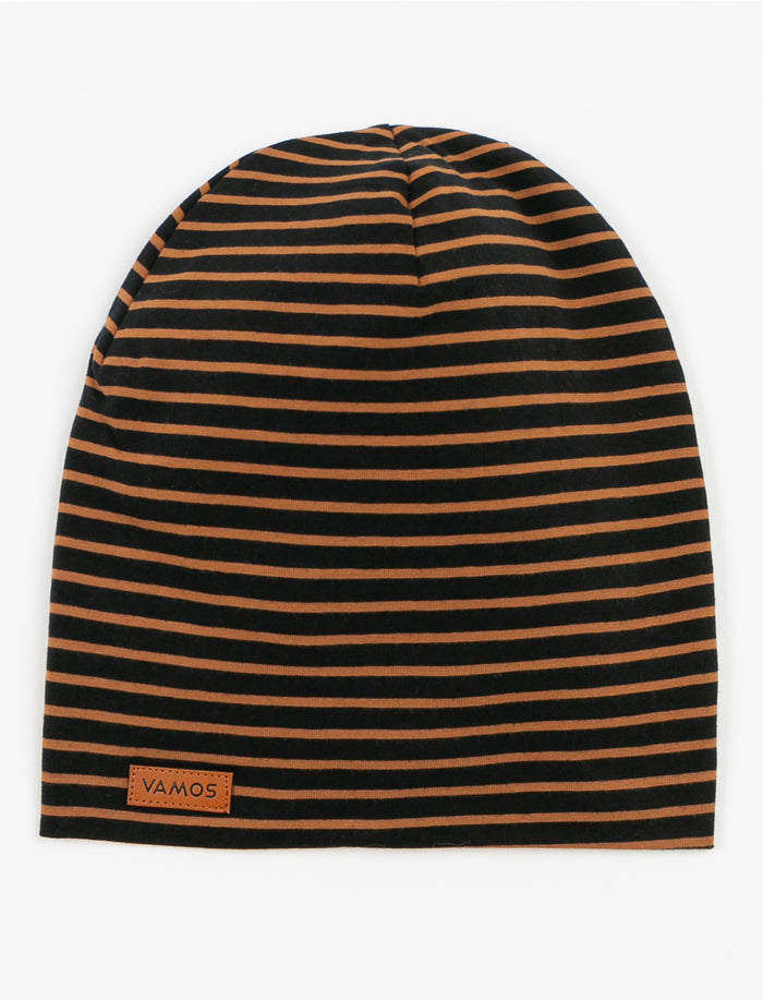 Tuque rayée en coton bio