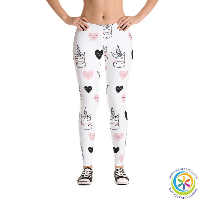 Unicorn Love Fun Leggings-ShopImaginable.com