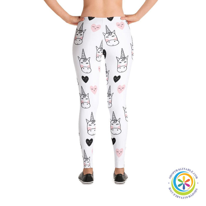 Unicorn Love Fun Leggings-ShopImaginable.com