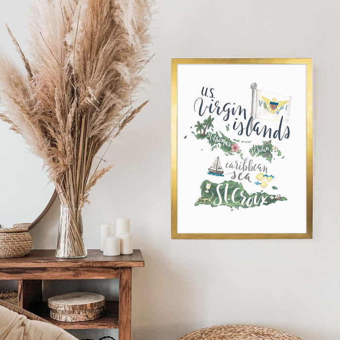 5"x7" / Art Print / Antique Gold