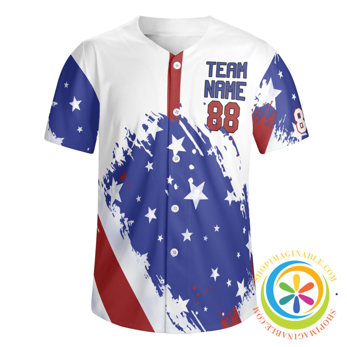 Usa Unisex Baseball Jersey