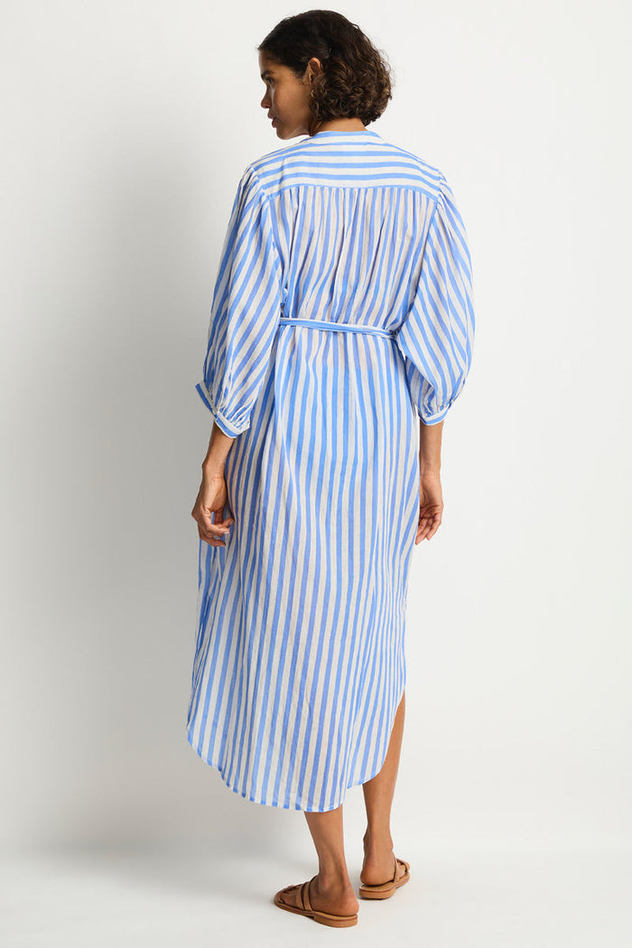 Vacay Boho Long Shirt Dress