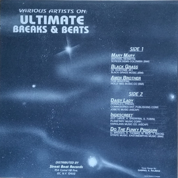 Various - Ultimate Breaks & Beats (LP) [US] 1996 RP (Very Good Plus (VG+))