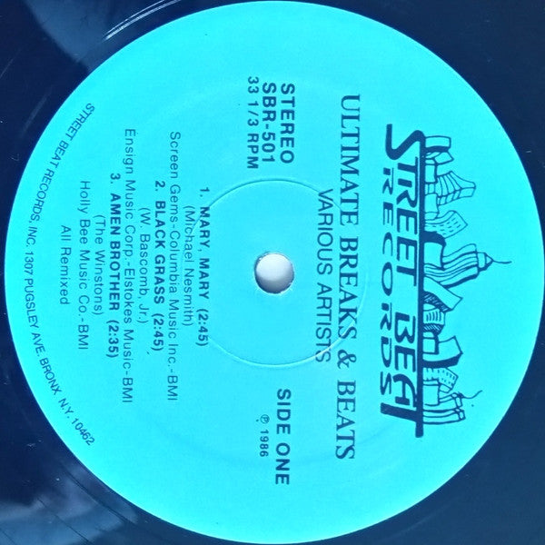 Various - Ultimate Breaks & Beats (LP) [US] 1996 RP (Very Good Plus (VG+))