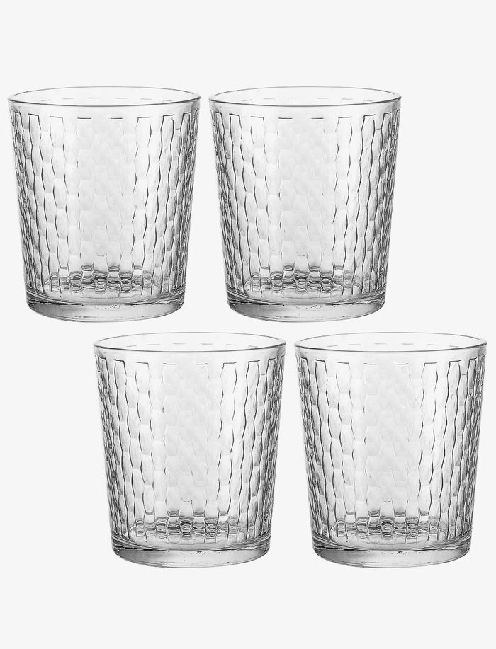 Verres texturés - Ensemble de 4