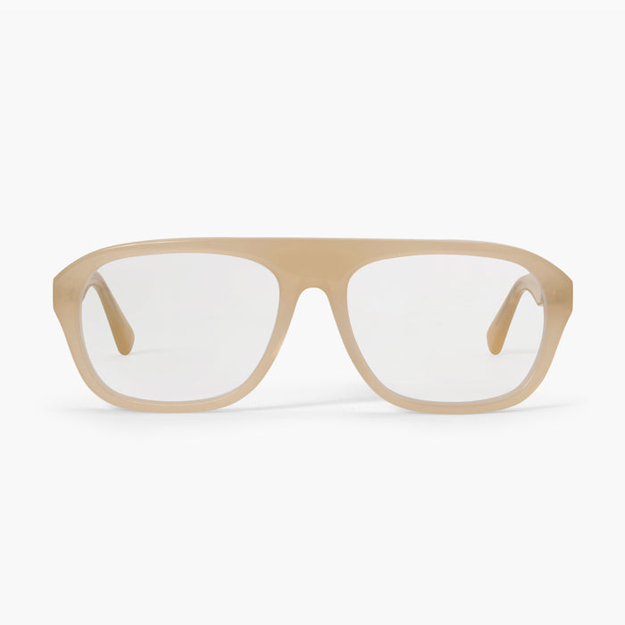 BUTTER / CLEAR LENS