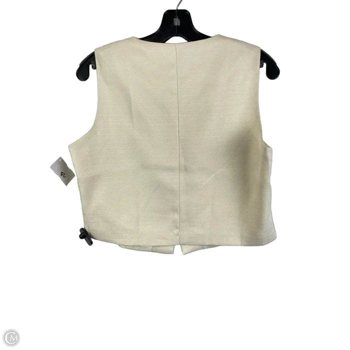 Vest Other By Dazy In Cream, Size: L