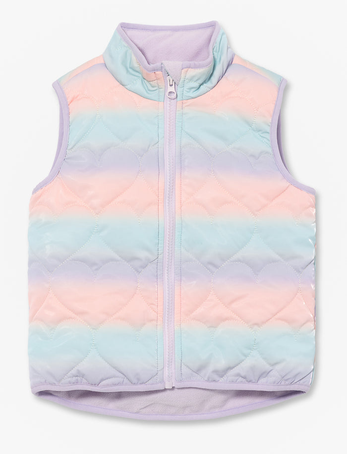 Veste sans manches matelassée - petite fille