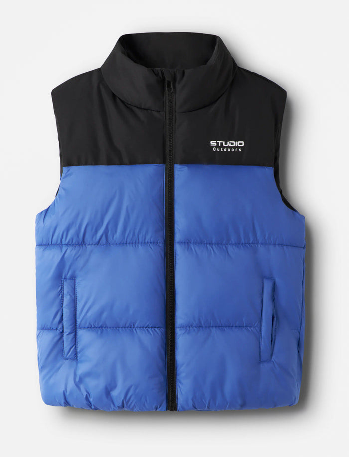 Veste sans manches matelassée pour garçon