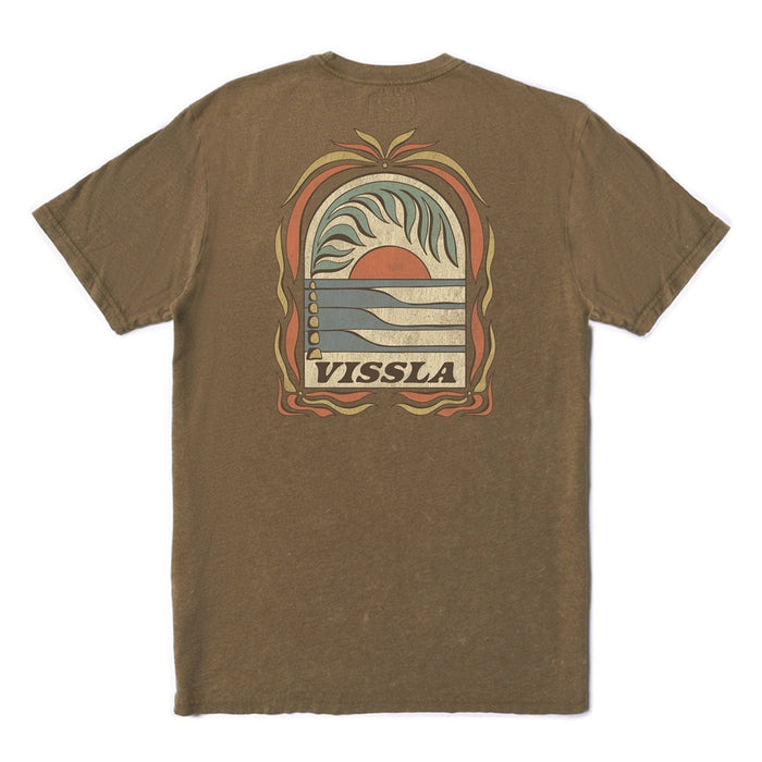 Vissla | T-Shirt à Manches Courtes Homme Canopy Cosmic Wash
