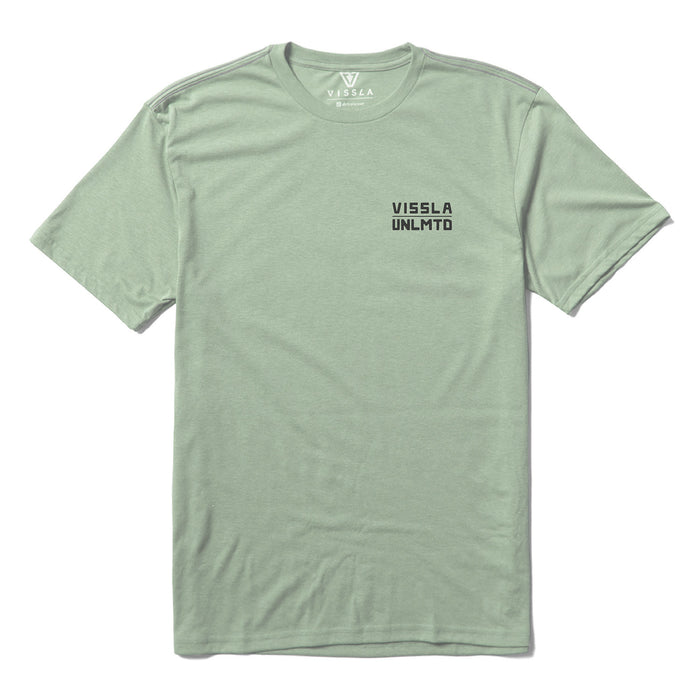 Vissla | T-Shirt à Manches Courtes Homme Cliffside Comp Lite Eco Drirelease