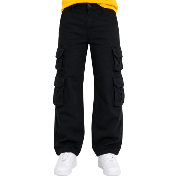 VITAMINS CARGO FIT DENIM PANTS WITH HANGING