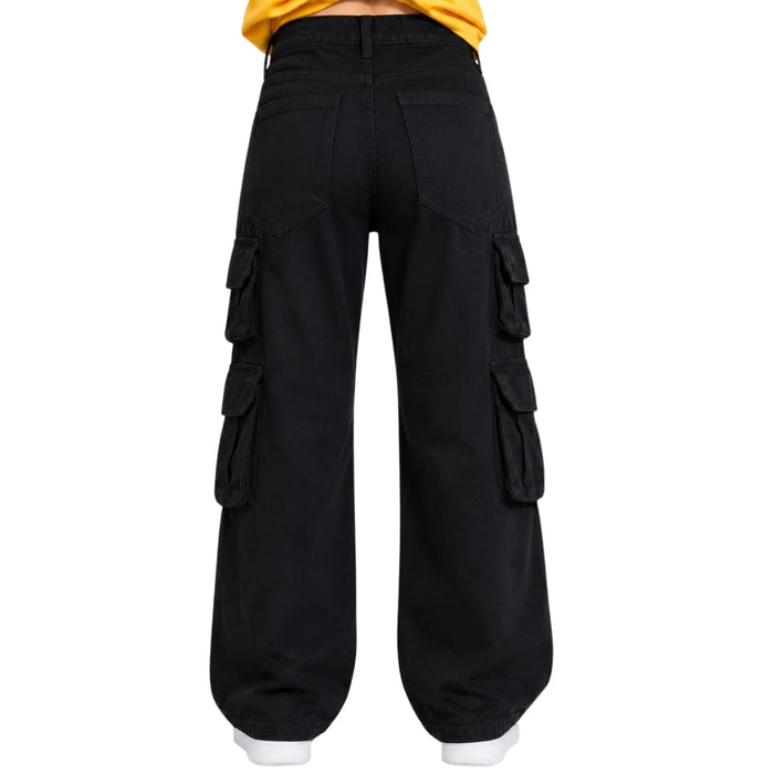 VITAMINS CARGO FIT DENIM PANTS WITH HANGING