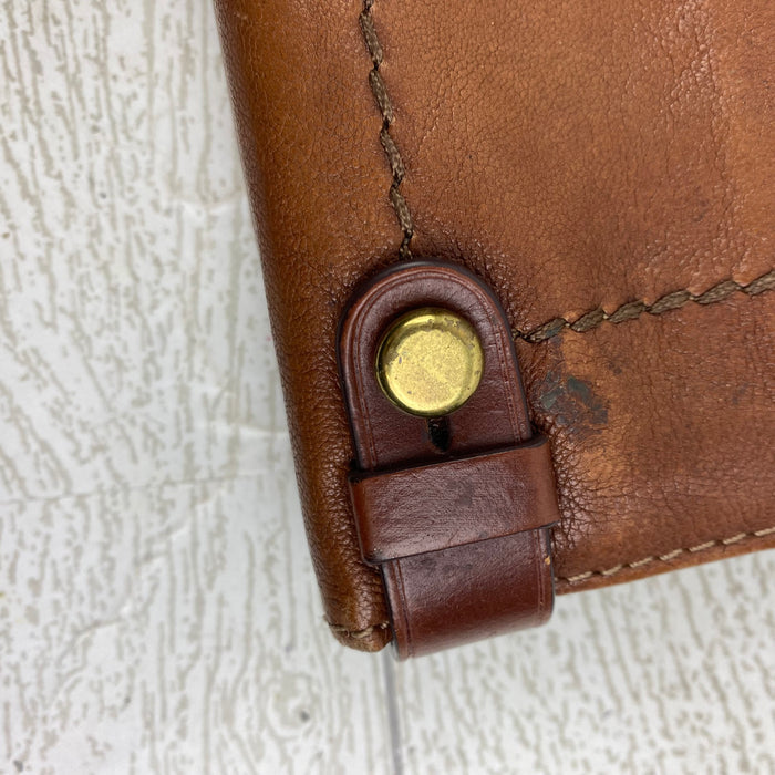 Wallet Leather By Fossil, Size: Small