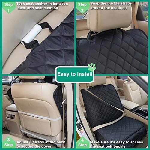 Waterproof Front Seat Cover Dog Car Seat Covers Travel Pet Clever