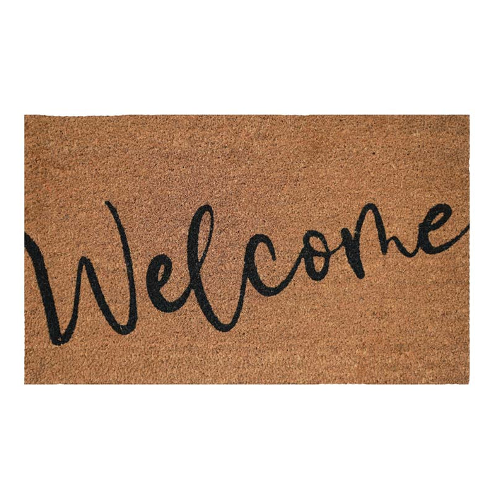 Urban Products Welcome Doormat - Black (45x75cm) | Koop.co.nz
