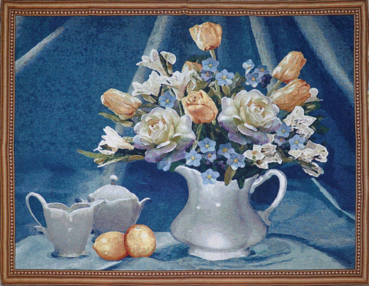 WH-PCL | PEACEFUL COUNTRY LIFE 54 X 42 " INCH WALL HANGING TAPESTRY ART - www.signareusa.com