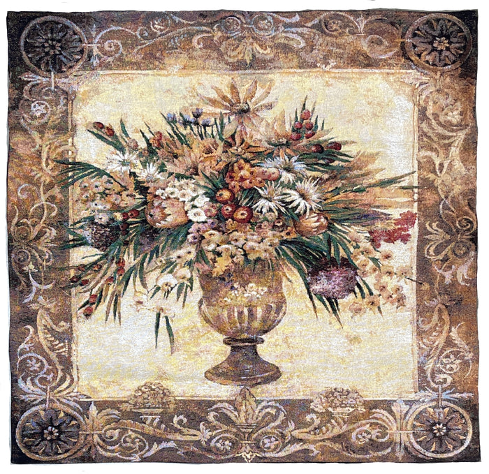 WH-POF | POT OF FLOWERS TAPESTRY WALL HANGING