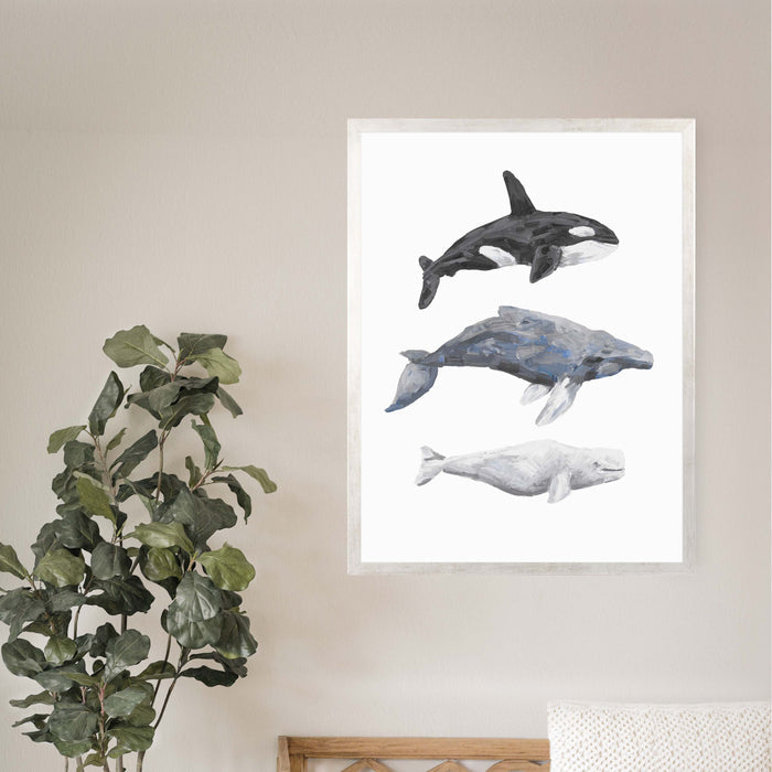 5"x7" / Art Print / Antique Silver