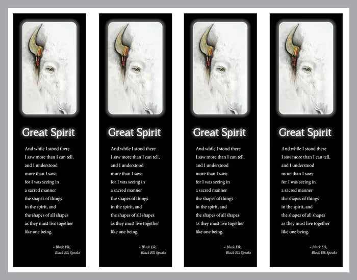 White Buffalo Calf Woman Bookmark - ST8762