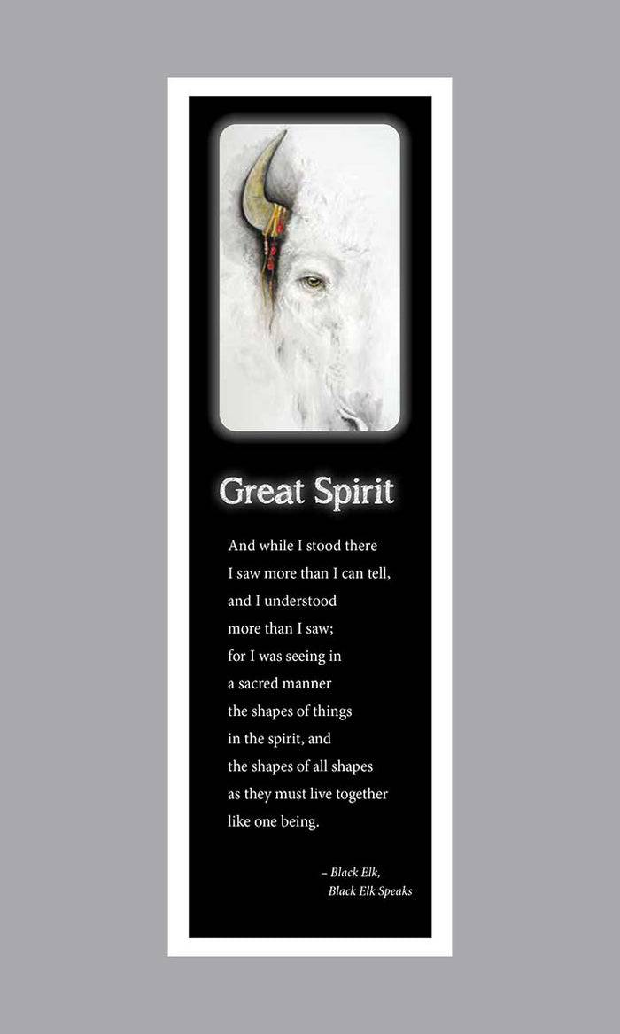 White Buffalo Calf Woman Bookmark - ST8762