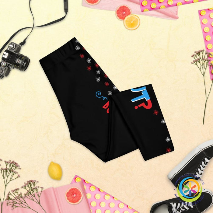 Why Fit In When You Were Born To Stand Out Capri Leggings-ShopImaginable.com
