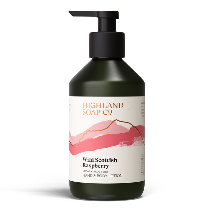 Wild Scottish Raspberry Hand & Body Lotion 300ml