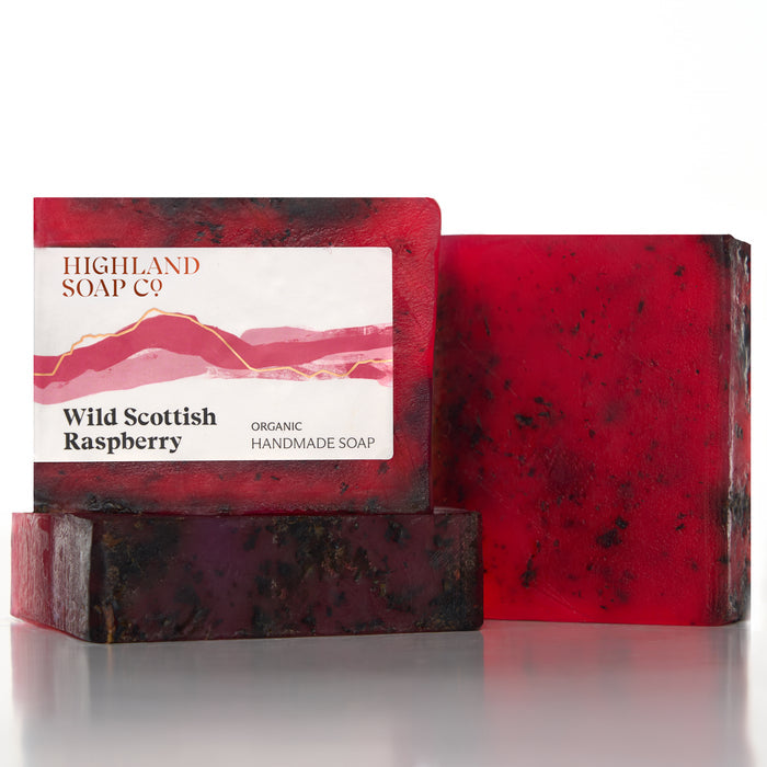 Wild Scottish Raspberry Soap 140g
