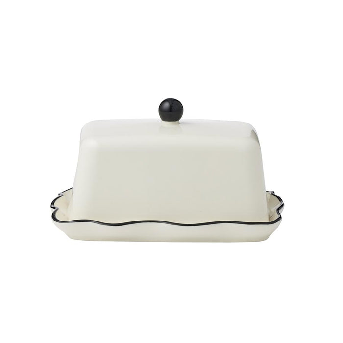 Assemble Winslow Wavy Butter Dish | Koop.co.nz