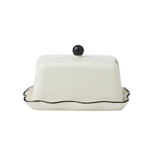 Assemble Winslow Wavy Butter Dish | Koop.co.nz