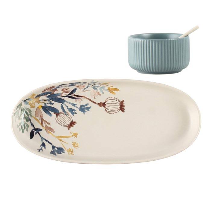 Amalfi Woodend Serving Set (3pc) | Koop.co.nz