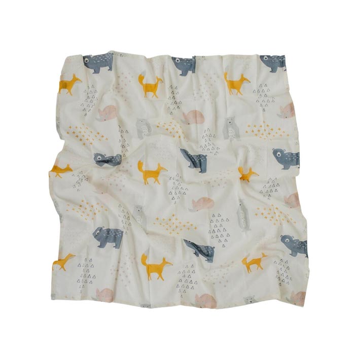 Di Lusso Living Woodland Wonder Baby Muslin Swaddle | Koop.co.nz