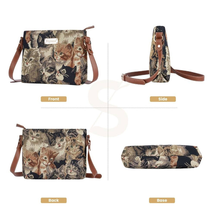 XB02-CAT | CAT CROSS BODY BAG PURSE HANDBAG